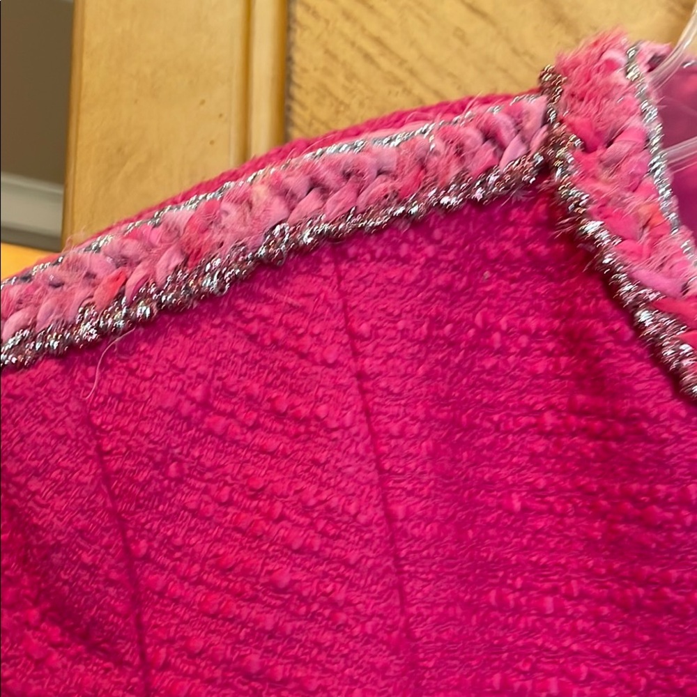 CAbi Pink Tweed Ballroom Jacket - Picture 7 of 10